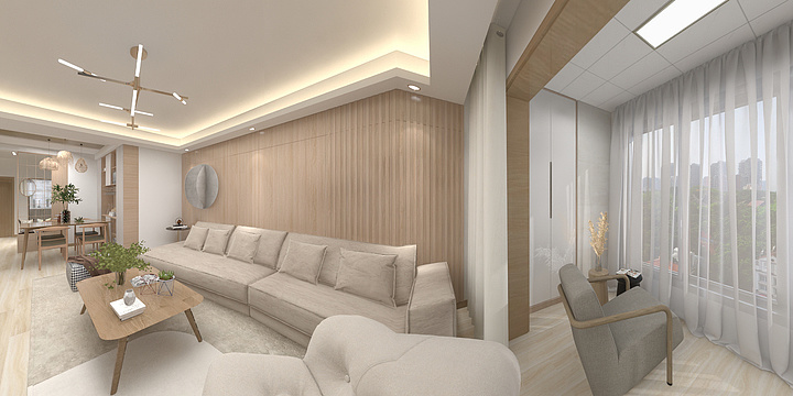 人间小宝臧-瑜景苑.dwg-装修设计方案