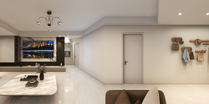 Josh-熊-现代简约-装修设计方案