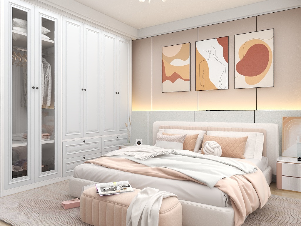 宋小瑶-温馨奶油风宋-装修设计方案