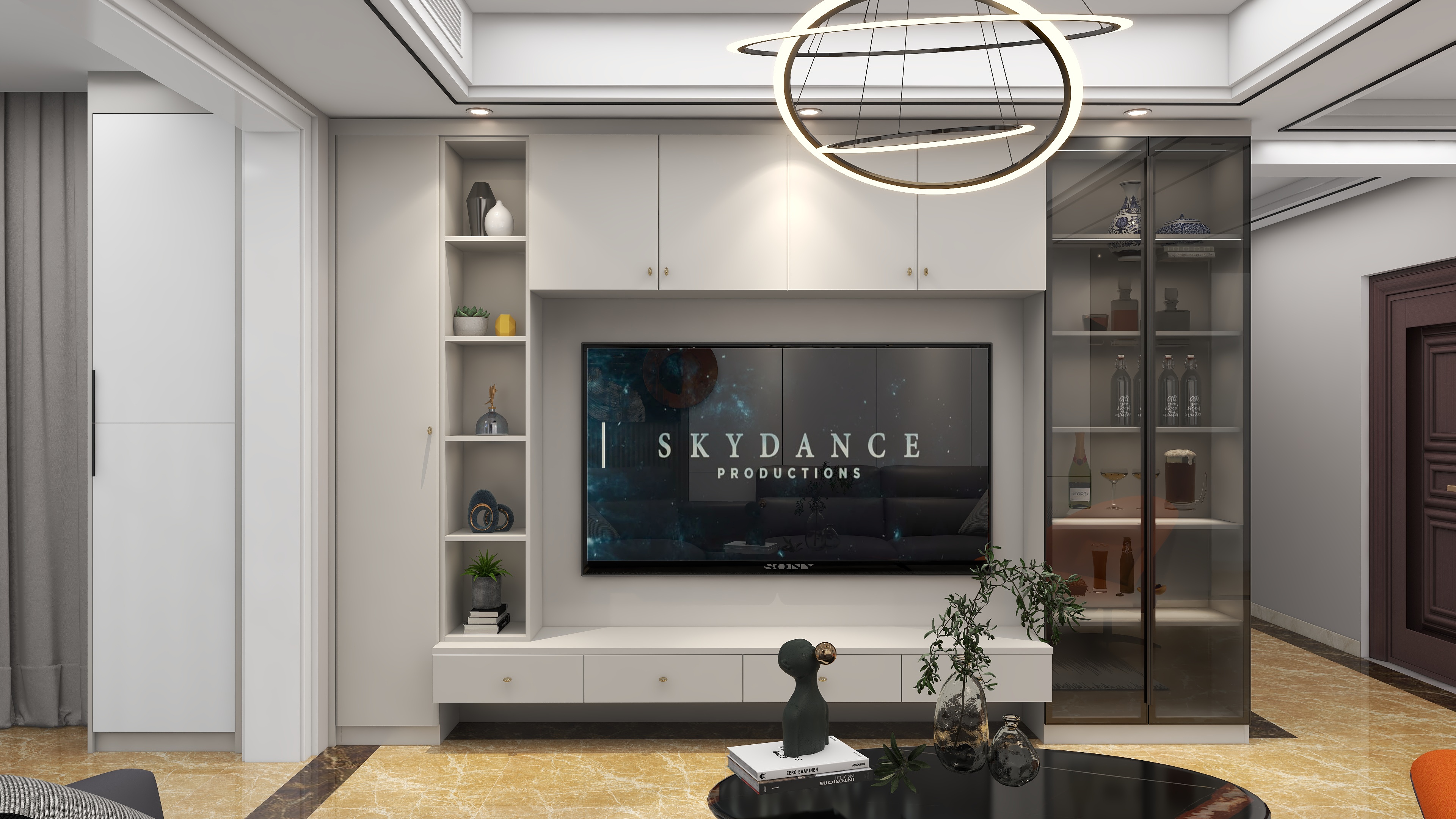 王强芝-豪园8-302杨老师 -实景-衣柜-已下单-装修设计方案