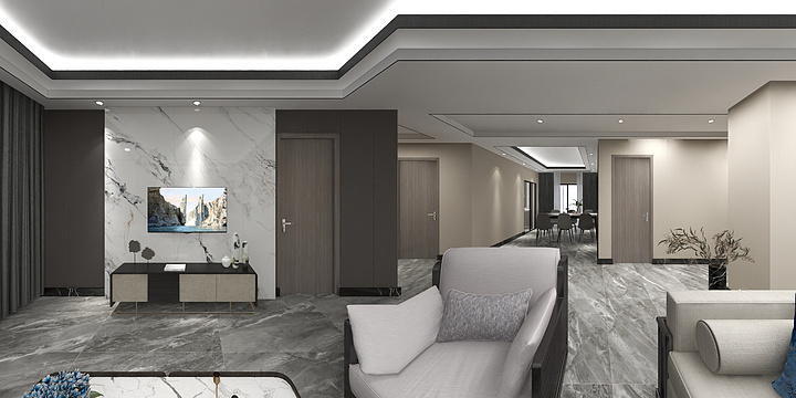 鲁旭-美林上苑-装修设计方案