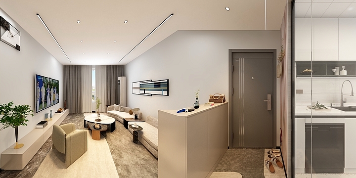 全案宅配ckUN-华居水木天成C区2.2.2201-装修设计方案