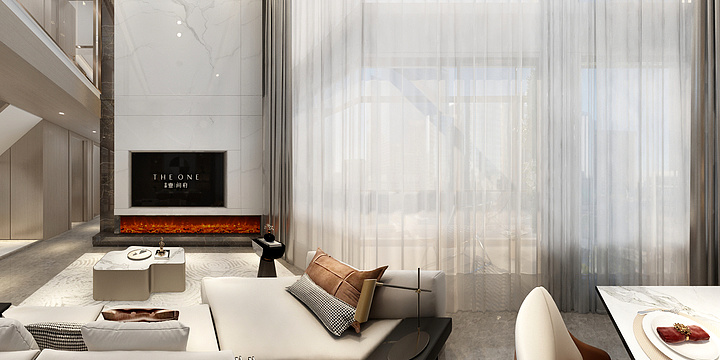 林深Des-壹悦府-若崖200m²复式-装修设计方案