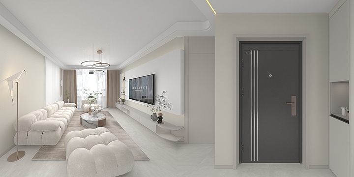 嘿oO那个卷毛-玺云台北区28号楼-装修设计方案