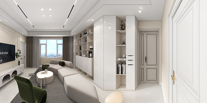 小梨设计-奶油风-装修设计方案