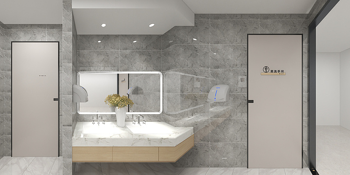 璐宇设计-洗手区-装修设计方案