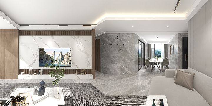 林生1-16栋轻奢效果-装修设计方案