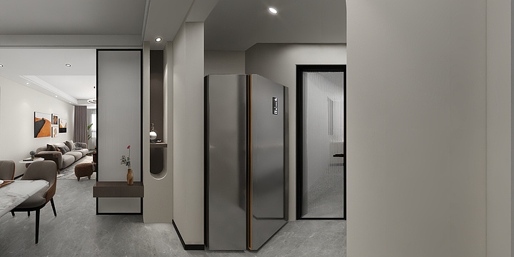 全案设计师小马-锦绣家园 118㎡现代简约-装修设计方案