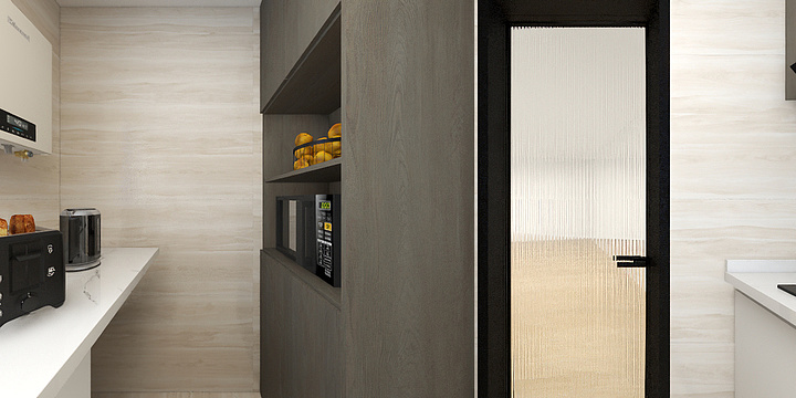 邹林桂-北京超体店-梁誉文女士-厨房-装修设计方案