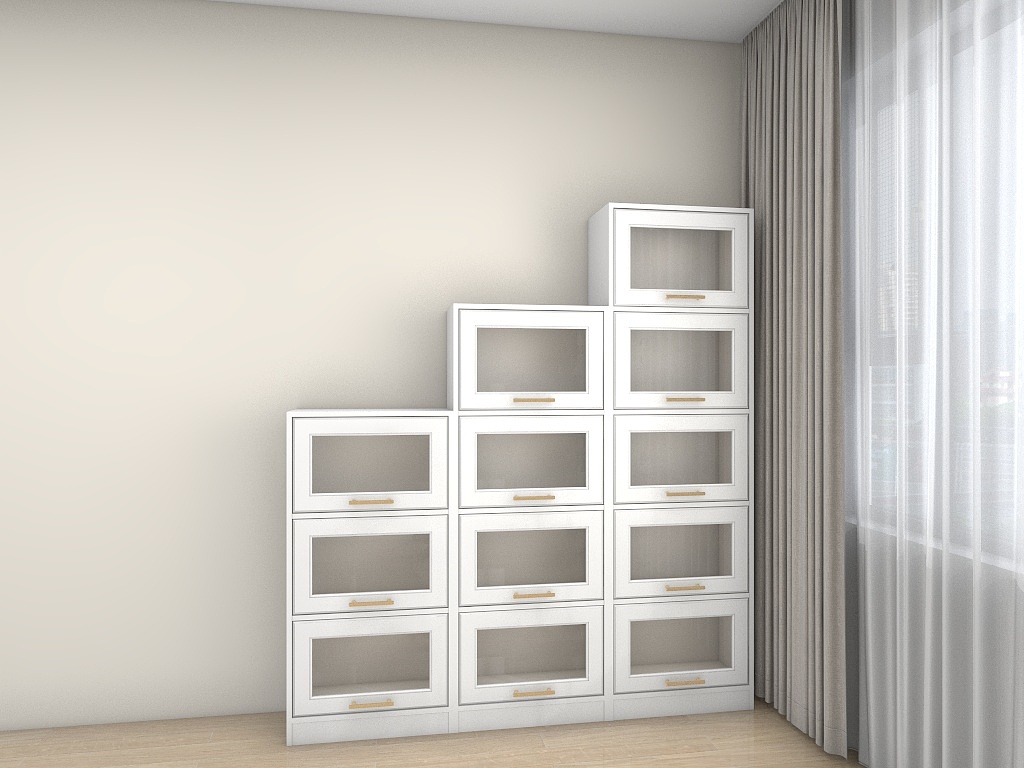 壹家木作全屋定制-象牙白-装修设计方案