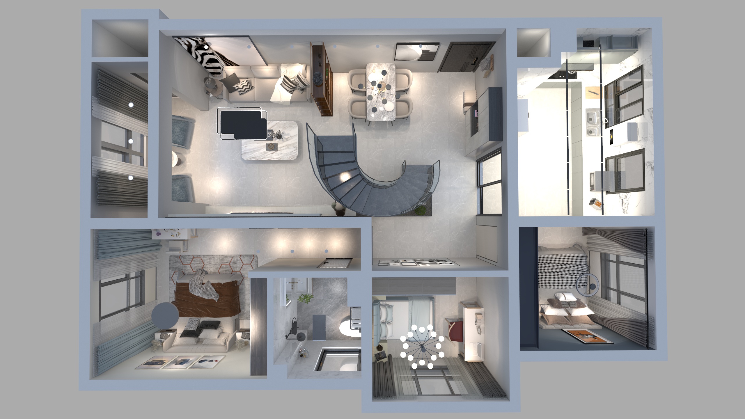 徐家利-江南郡方案002-装修设计方案