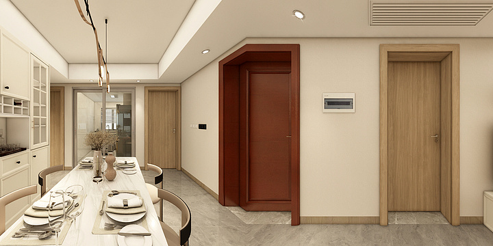 杭州标点家居整装设计雷攀-首创禧瑞江南-廖府-装修设计方案