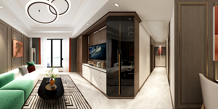 千屿Design-心悦城-现代轻奢-装修设计方案