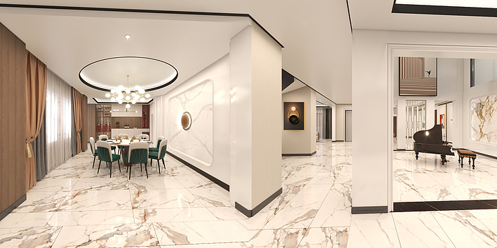 涂山小狐仙-北麓官邸-装修设计方案