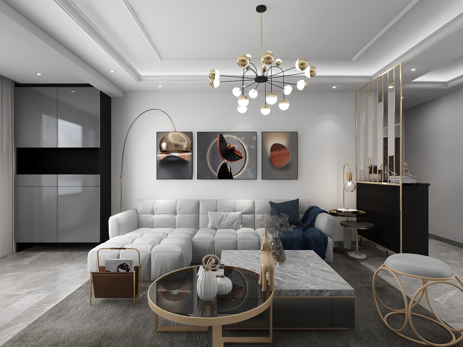 金英云是理想型-杭州小区轻奢风格-装修设计方案