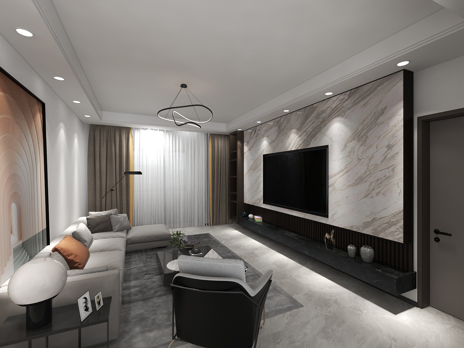 唐山凡达装饰-花海国际118-装修设计方案