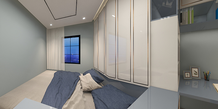 汪雨琦-中式-山野清河-装修设计方案