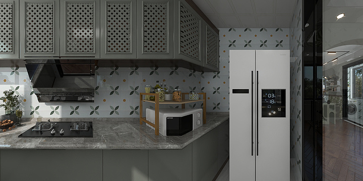 设计-阿霖-瑞和园89.50㎡B户型3室2厅1卫-装修设计方案