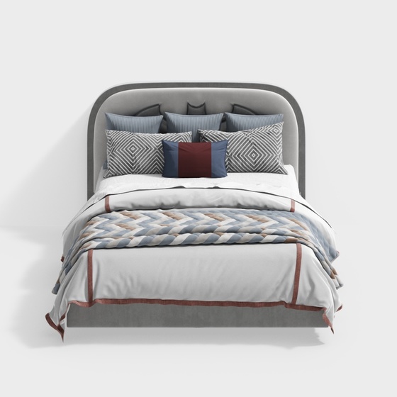 Modern Kid's Beds,gray