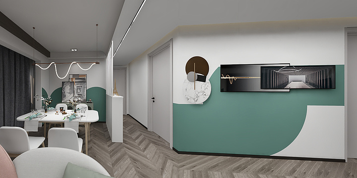 一片一片一片-瑞和园89.50㎡B户型3室2厅1卫-装修设计方案