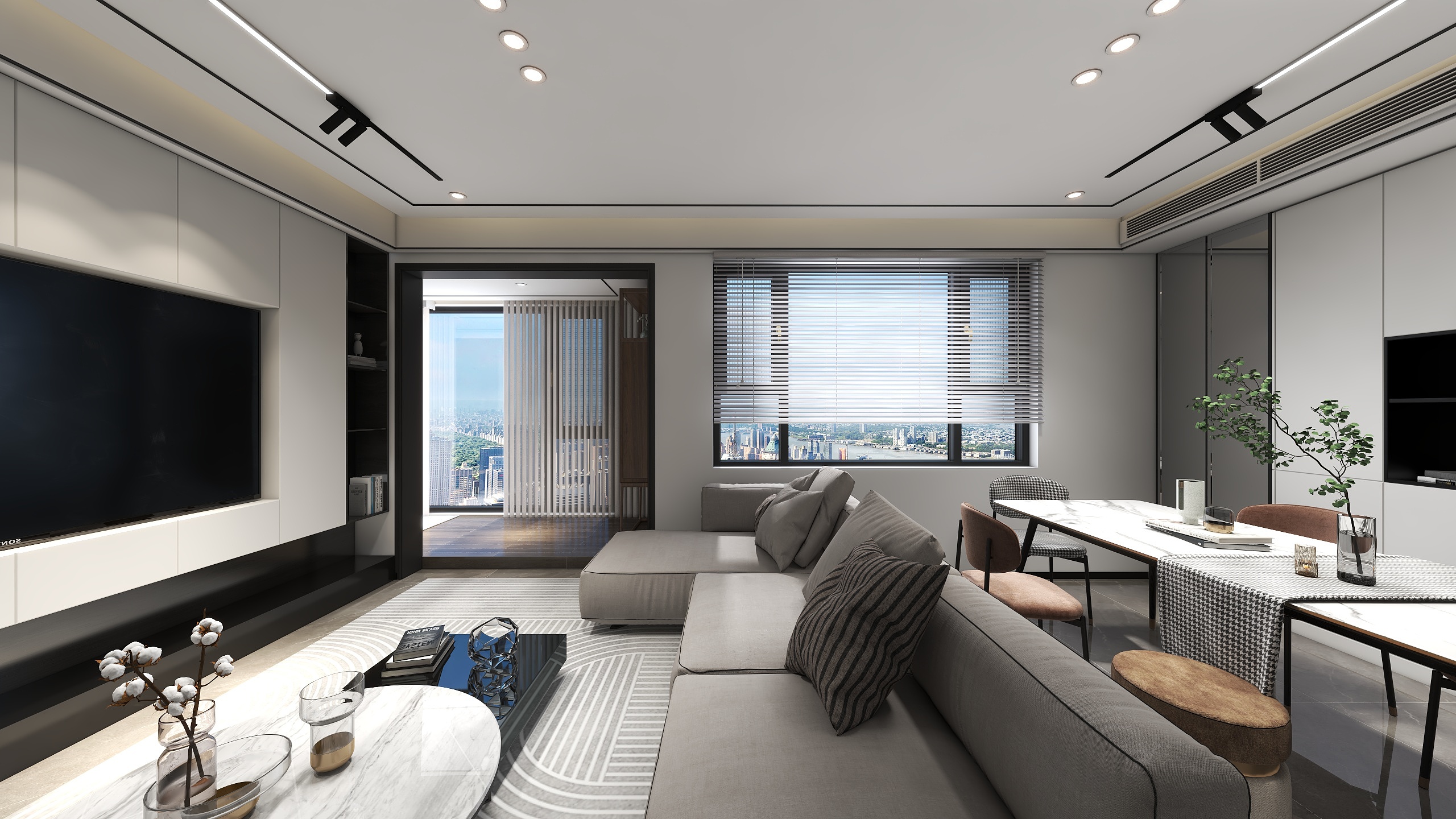 甲壳虫室内设计工作室-公园九里阙-装修设计方案