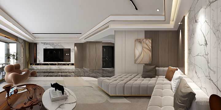 武汉CH设计-融创中心武汉壹号院-装修设计方案