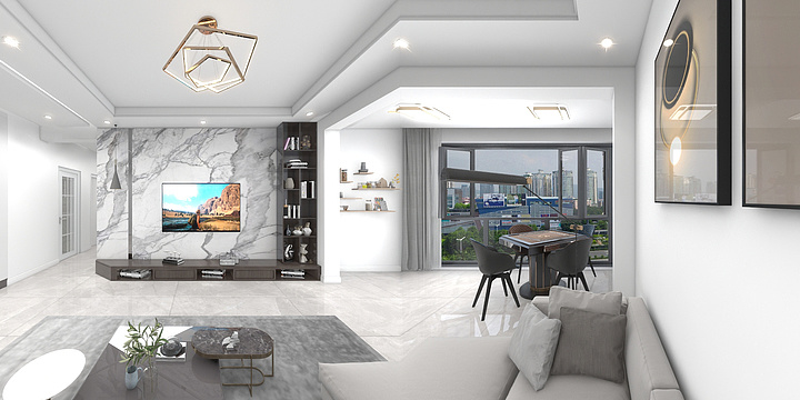 大角鹿瓷砖家装设计工作室-龙岗华庭3-2-4-副本-装修设计方案