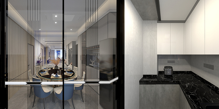 杨家匠装修工程有限公司-金山自建房4楼.dwg-装修设计方案