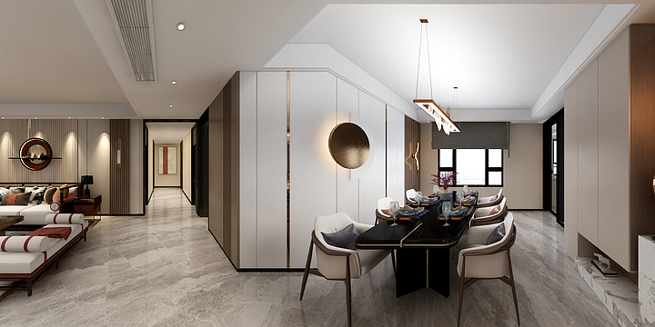 Each_Design-利华益 陈部长 雅居-装修设计方案