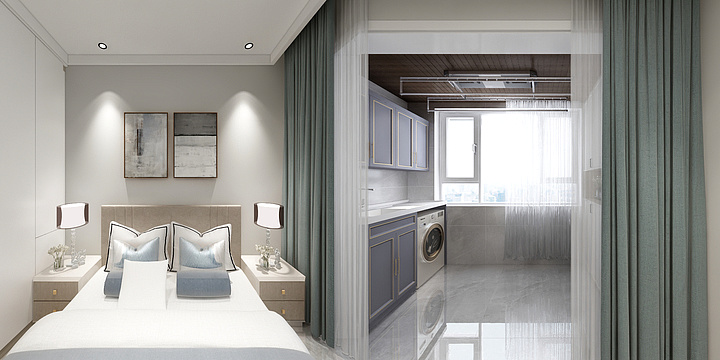 winsmpWx-新城市花园4-1-204效果图-装修设计方案