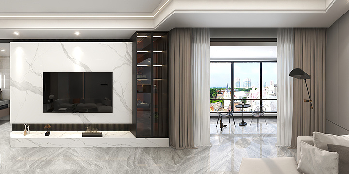 林深Des-高级灰115平-装修设计方案