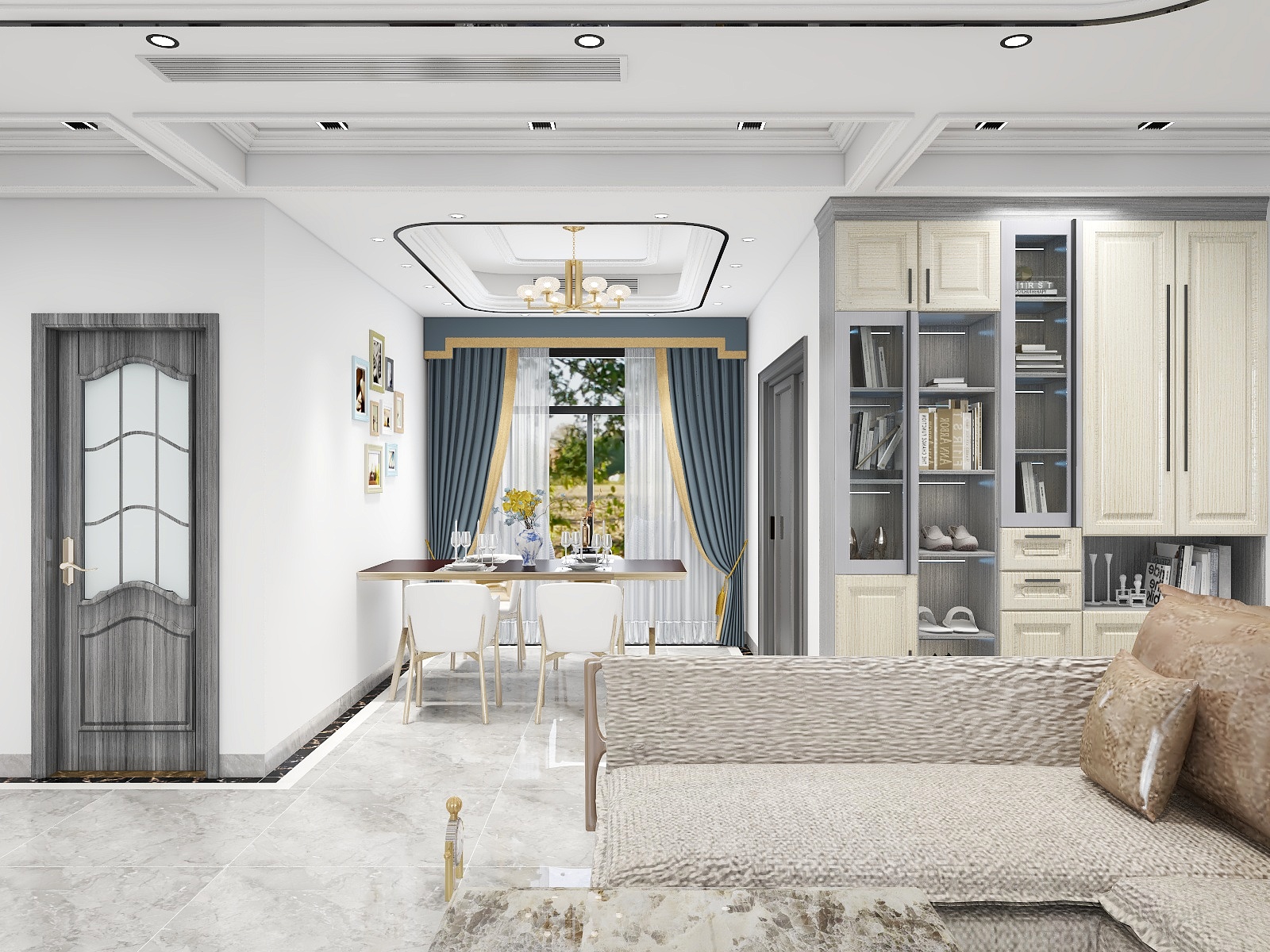 平常人dBpf-144平简美轻奢-装修设计方案