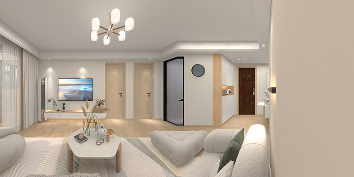 130****0844OFlB-凤凰城二期38-1-602欧阳女士效果图-装修设计方案