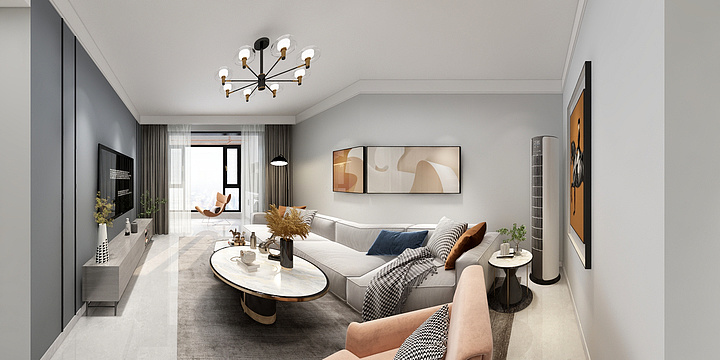 TQ室内设计-中环荣域悦棠709-装修设计方案