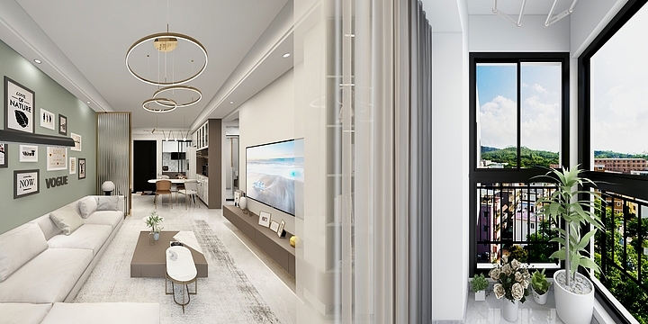 效果图深化员-华发又一城-装修设计方案