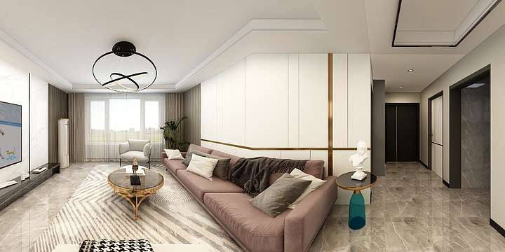 爱尚家全屋定制家具-湖畔都城3-1-1701-装修设计方案