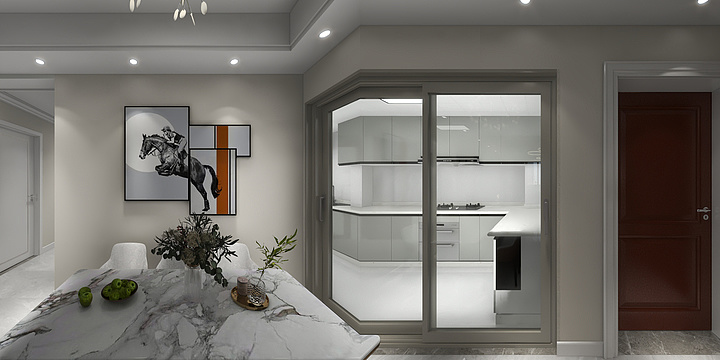 安与居装饰-银河公园山水10栋1404-装修设计方案