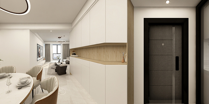 Designer-劉雄-泰山天然居-2-503-装修设计方案