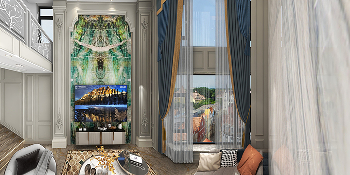 C.Design.-观棠府别墅-装修设计方案