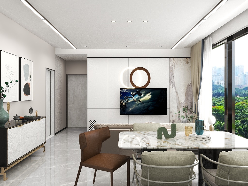 韩央央-瑞和园89.50㎡B户型3室2厅1卫-装修设计方案