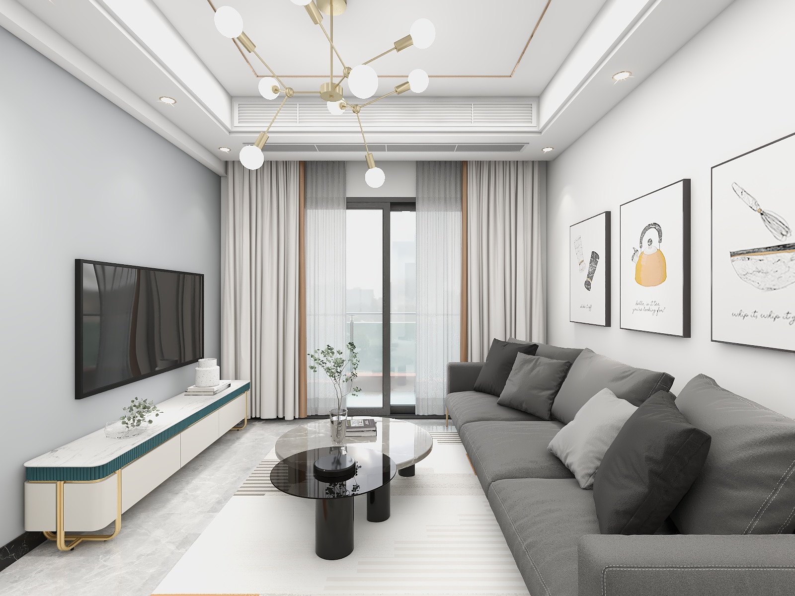 设计师李广瑶-回龙雅苑两房-装修设计方案