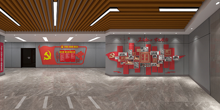 装饰设计vv-高庙党支部-装修设计方案