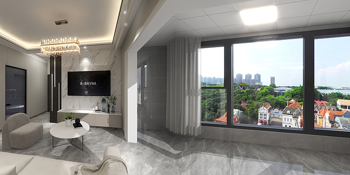 设计师v王丽-瑞和园89.50㎡B户型3室2厅1卫-装修设计方案