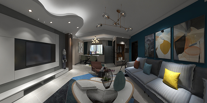 设计师小姣-蓝盾花园-装修设计方案