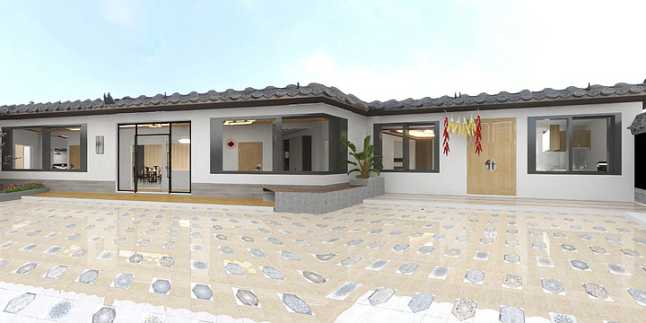 陶然装饰公司-古浪民宿装修风格001-装修设计方案