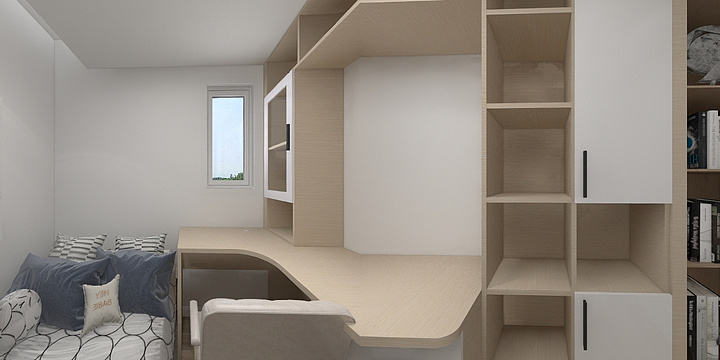 武尚-法式奶油三室定稿-装修设计方案