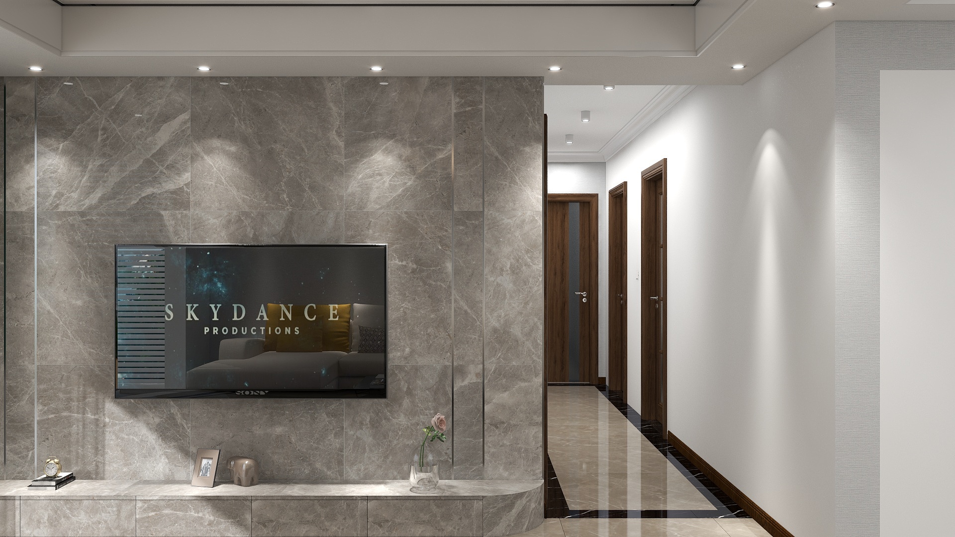 艺航Design-150㎡大四居现代简约风格装修效果图