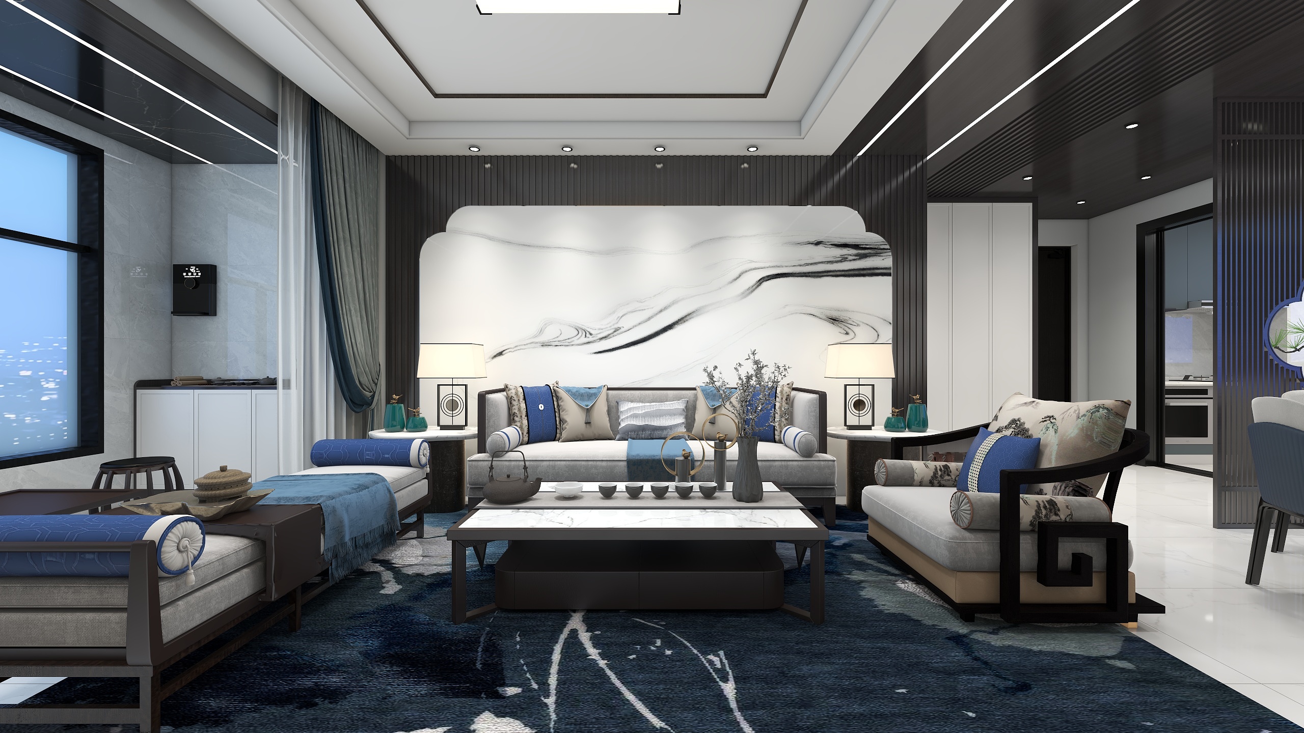 舜华兮-福苑130-装修设计方案