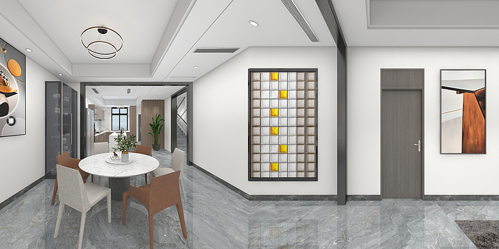 萧山蒙娜丽莎-紫塍苑36-方案1-装修设计方案