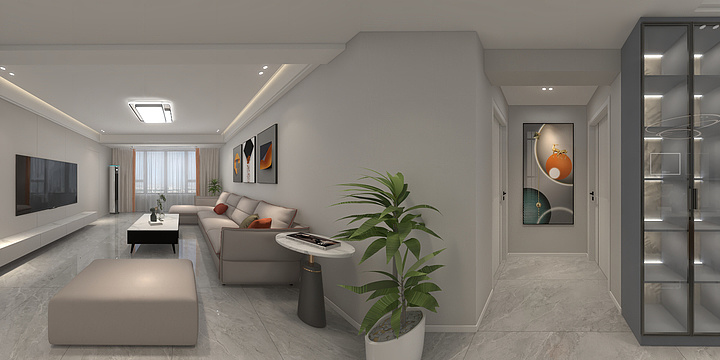 邵国彪-夏润金座张姐轻奢雅居-装修设计方案